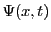 $\Psi(x,t)$